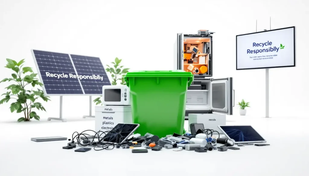Die Wachsende Herausforderung des Elektroschrotts